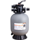 Sand Filter, 16-inch, 406.4mm, Up to 35 GPM Flow Rate, Above Inground Swimming Pool Sand Filter System with 7-Way Multi-Port Valve, Filter, Backwash, Rinse, Recirculate, Waste, Winter, Closed Functions-9