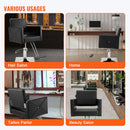 Salon Chair, Barber Chair for Hair Stylist, Styling Chair with Heavy Duty Hydraulic Pump, Swivel Hair Salon Chair with Footrest for Beauty Spa Shampoo, Max Load Weight 330 lbs, Black-6