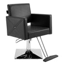 Salon Chair, Barber Chair for Hair Stylist, Styling Chair with Heavy Duty Hydraulic Pump, Swivel Hair Salon Chair with Footrest for Beauty Spa Shampoo, Max Load Weight 330 lbs, Black-9