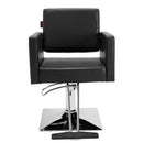 VEVOR Salon Chair, Barber Chair for Hair Stylist, Styling Chair with Heavy Duty Hydraulic Pump, Swivel Hair Salon Chair with Footrest for Beauty Spa Shampoo, Max Load Weight 330 lbs, Black-1