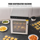 10 Trays Food Dehydrator Machine Stainless Steel 800W Jerky Fruit Drying-2