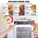 10 Trays Food Dehydrator Machine Stainless Steel 800W Jerky Fruit Drying-4