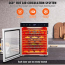 10 Trays Food Dehydrator Machine Stainless Steel 800W Jerky Fruit Drying-6