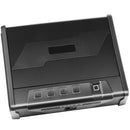 Gun Safe for Pistols Biometric Gun Safe with 3 Access Ways for 2 Pistols-11