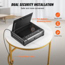 VEVOR Gun Safe for Pistols Biometric Gun Safe with 3 Access Ways for 2 Pistols-6
