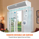 1.1m Commercial Indoor Air Curtain Super Power 2 Speeds 2292m_/h, UL Certified Wall Mounted Air Curtains for Doors, Indoor Over Door Fan with Heavy Duty Limit Switch, Easy-Install Unheated-2