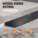 3 cm Rise Cuttable Threshold Ramp for Sweeping Robot, 90 cm Wide Natural Rubber Wheelchair Ramp, Non-Slip Solid Rubber Ramp with Double-Sided Tape for Doorways, Driveways, Bathroom, Smooth Tile-3
