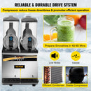 VEVOR Commercial Slush Machine Margarita Slush Maker 2x15L Frozen Drink Machine-5