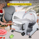 Commercial Meat Slicer, 240W Electric Deli Food Slicer, 10 inch Carbon Steel Blade Electric Food Slicer, 350-400RPM Meat Slicer, 0 - 0.47 inch Adjustable Thickness for Commercial and Home Use-2