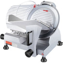 Commercial Meat Slicer, 240W Electric Deli Food Slicer, 10 inch Carbon Steel Blade Electric Food Slicer, 350-400RPM Meat Slicer, 0 - 0.47 inch Adjustable Thickness for Commercial and Home Use-11