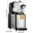 3L Commercial Slushy Machine Margarita Smoothie Frozen Drink Maker-8
