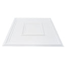 VEVOR Ceiling Tiles 12-Pack 24 x 24 in PVC Easy Installation White Geometric-1