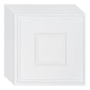VEVOR Ceiling Tiles 12-Pack 24 x 24 in PVC Easy Installation White Geometric-11