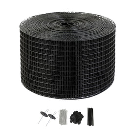 8in x 100ft Solar Panel Bird Guard Critter Guard Roll Kit 100pcs Fasteners