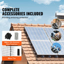 8in x 100ft Solar Panel Bird Guard Critter Guard Roll Kit 100pcs Fasteners-4