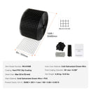 8in x 100ft Solar Panel Bird Guard Critter Guard Roll Kit 100pcs Fasteners-7