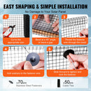 8in x 100ft Solar Panel Bird Guard Critter Guard Roll Kit 70pcs Fasteners-5