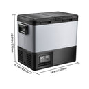 Portable Car Refrigerator Freezer Compressor 55L Dual Zone for Car Home-8