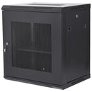 VEVOR 12U Wall Mount Network Server Cabinet, 15.5'' Deep, Server Rack Cabinet Enclosure, 200 lbs Max. Ground-mounted Load Capacity, with Locking Door Side Panels, for IT Equipment, A/V Devices-9