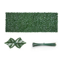 Ivy Privacy Fence, 2440 x 1830 mm Artificial Green Wall Screen, Greenery Ivy Fence with Strengthened Joint, Faux Hedges Vine Leaf Decoration for Outdoor Garden, Yard, Balcony, Patio Decor-12