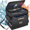 Fireproof Document Box, Fireproof Document Bag with Lock 2000_, Fireproof and Waterproof File Box 450x140x315 mm with Zipper & Handle, for Money, Documents, Jewelry and Passport-9