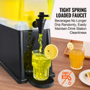 Beverage Dispenser, 3 Gallon Drink Dispenser for Parties, Plastic Juice Dispenser with Stand Spigot Lid, Iced Tea Lemonade Juice Water Dispenser, for Restaurants, Hotels, Parties-3