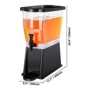Beverage Dispenser, 3 Gallon Drink Dispenser for Parties, Plastic Juice Dispenser with Stand Spigot Lid, Iced Tea Lemonade Juice Water Dispenser, for Restaurants, Hotels, Parties-8