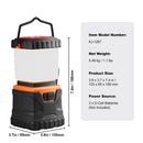 LED Camping Lantern Battery Powered All-in-one for Exceptional Experience-7