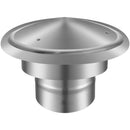 Chimney Cap 6-inch 304 Stainless Steel Round Roof Rain Cap Cover Silver-1