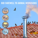 Chimney Cap 6-inch 304 Stainless Steel Round Roof Rain Cap Cover Silver-5