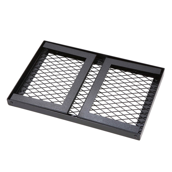 Folding Campfire Grill Portable Camping Fire Pit Steel Outdoor BBQ Picnic