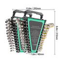 Combination Wrench Set 24 PCS SAE 1/4" - 7/8" Metric 8-19mm Organizer Rack-8