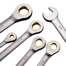 Combination Wrench Set 24 PCS SAE 1/4" - 7/8" Metric 8-19mm Organizer Rack-11