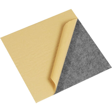 Carpet Tiles Peel and Stick, Squares Self Adhesive Carpet Floor Tile, Soft Padded Carpet Tiles, Easy Install DIY for Bedroom Living Room Indoor Outdoor (12 Tiles, Light Gray)