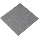 Carpet Tiles Peel and Stick, Squares Self Adhesive Carpet Floor Tile, Soft Padded Carpet Tiles, Easy Install DIY for Bedroom Living Room Indoor Outdoor (12 Tiles, Light Gray)-10
