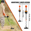 Metal Detector for Adults & Kids, 8", Professional Adjustable Higher Accuracy Gold Detector, IP68 Waterproof Coil with LCD Display Advanced DSP Chip, for Detecting Gold Coin Treasure Hunting-3