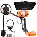 Metal Detector for Adults & Kids, 8", Professional Adjustable Higher Accuracy Gold Detector, IP68 Waterproof Coil with LCD Display Advanced DSP Chip, for Detecting Gold Coin Treasure Hunting-9