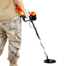 VEVOR Metal Detector for Adults & Kids, 8", Professional Adjustable Higher Accuracy Gold Detector, IP68 Waterproof Coil with LCD Display Advanced DSP Chip, for Detecting Gold Coin Treasure Hunting-10