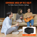 Acoustic Foam Panels 4 Pack 16.5 x 6.3 x 12 in Adhesive for Wall Ceiling-5