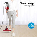 Devanti Stick Vacuum Cleaner Handheld Corded 450W Red-6