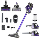 Devanti Stick Vacuum Cleaner Cordless Roller Brush 150W Purple-8