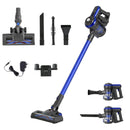 Devanti Stick Vacuum Cleaner Brushless Cordless 250W Blue-1