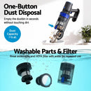 Devanti Stick Vacuum Cleaner Brushless Cordless 350W Blue-5