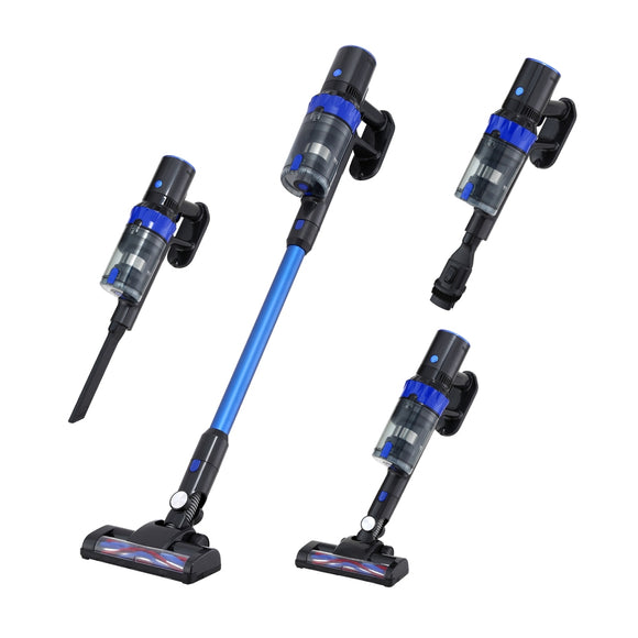 Devanti Stick Vacuum Cleaner Brushless Cordless 350W Blue