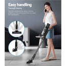Devanti Stick Vacuum Cleaner Brushless Cordless 350W Grey-4