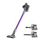 Devanti Stick Vacuum Cleaner Bagless Cordless 120W Purple-1