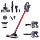 Devanti Stick Vacuum Cleaner Bagless Cordless Red 150W-1