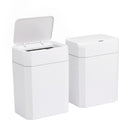 Artiss Rubbish Bin 12L 2-Pack Sensor Kitchen Automatic Motion Touchless White-2