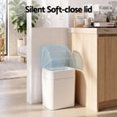Artiss Rubbish Bin 12L 2-Pack Sensor Kitchen Automatic Motion Touchless White-8