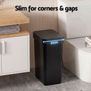 Artiss Rubbish Bin 50L Sensor Kitchen Automatic Motion Plastic Touchless Black-5